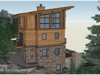 Mountain Cottage Rear