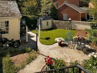 Backyard patio details for Parkston Rd project