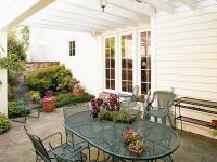 Wooden pergola for Parkston Rd project from Frank Bell and Ballard + Mensua