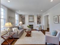large family room - historic charm in NW DC - Ballard & Mensua Architecture