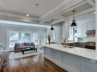 kitchen and sitting room - historic charm in NW DC - Ballard & Mensua Architecture