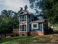 left rear view - Two story renovation - Loucks project