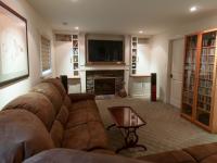 basement rec room - Vienna split level renovation - Boswell project