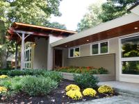 exterior front - Modern home makeover - Carr Baron project
