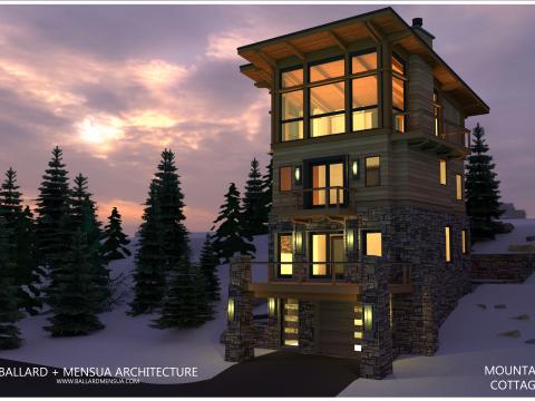 Mountain Cottage Front