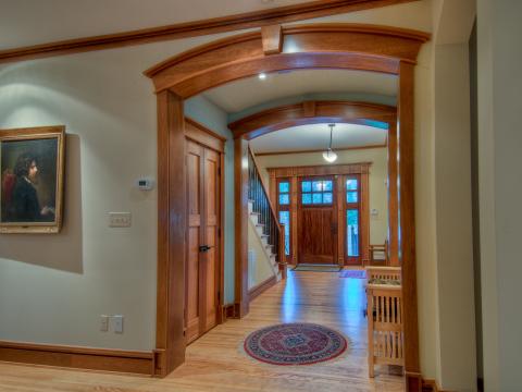 foyer detail - carpenter's challege - Alison project