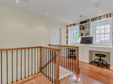 Loft with railing on the second floor - The Shire of Spring Valley - Ballard & Mensua