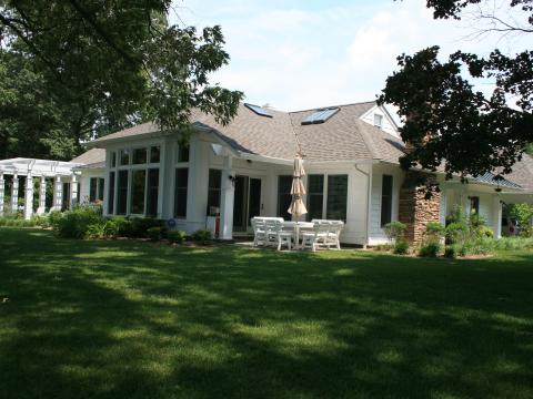 Enrico-Easton - waterfront cottage renovation - exterior side after