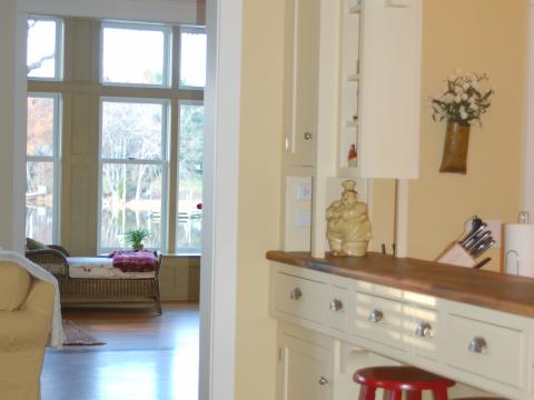 Enrico-Easton - waterfront cottage renovation - kitchen counter after