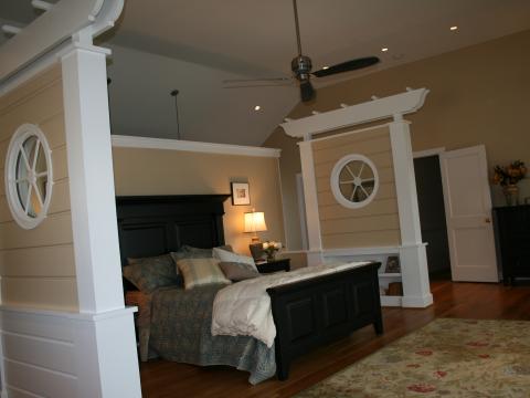 Enrico-Easton - waterfront cottage renovation - master bedroom