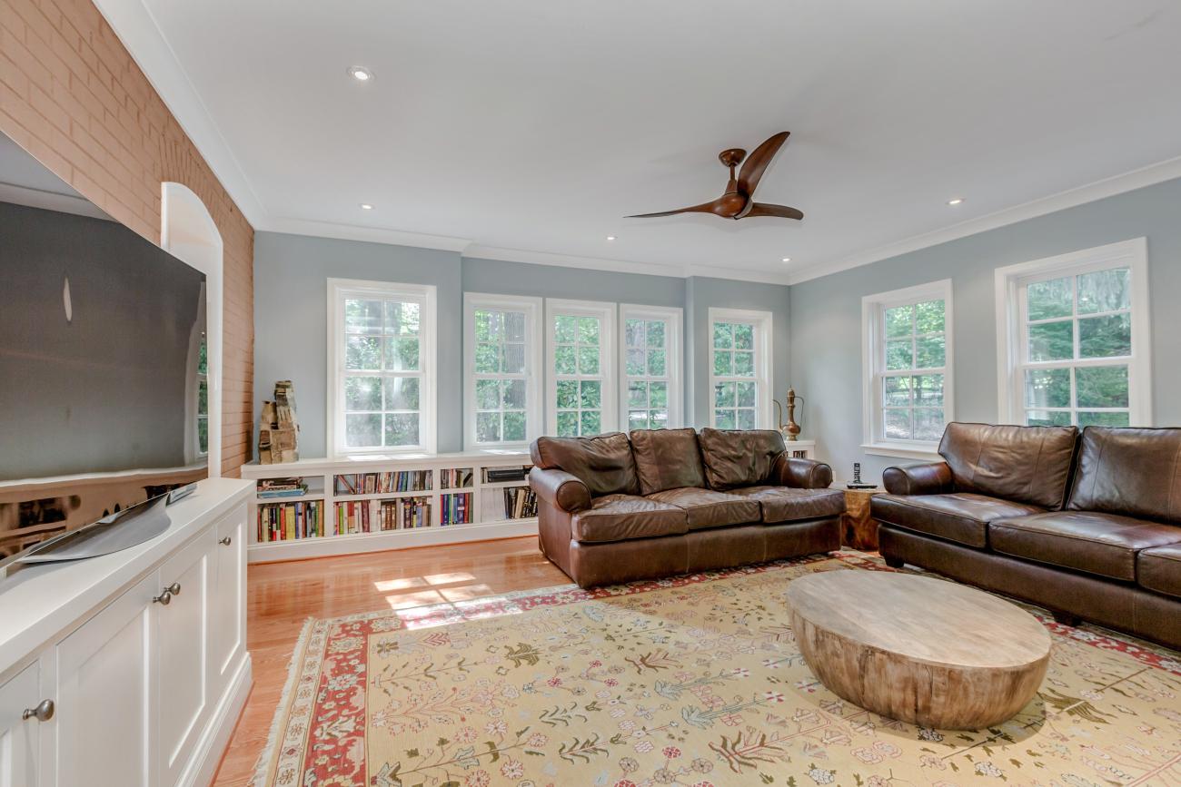 view of the family room from the kitchen - The Shire of Spring Valley - Ballard & Mensua