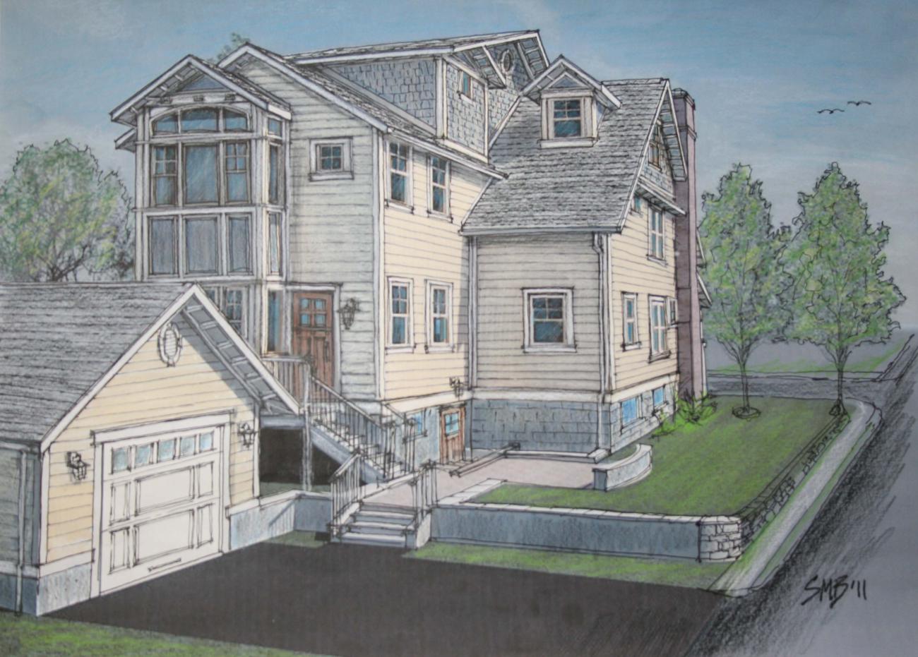 Cima project - clarendon bungalow - exterior rendering
