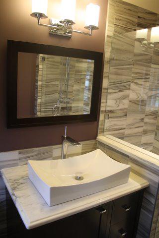 Cruzan project - Island rambler renovation - master bathroom sink detail