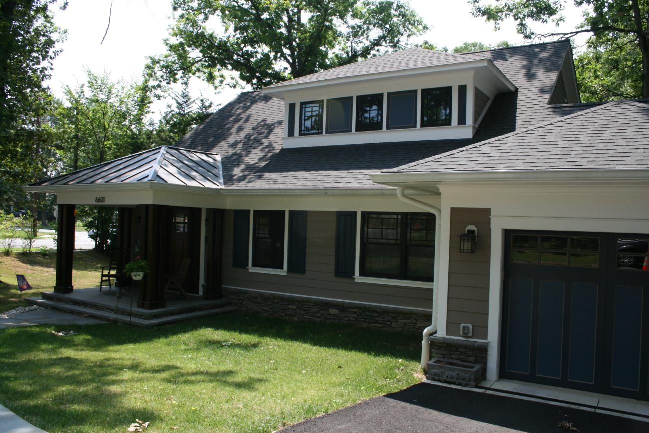 Eng - small cape code renovation - front exterior